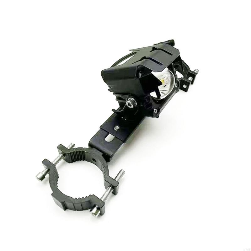Motorcycle Gear Youtube - M76E 複数角度オートバイヘッドライトブラケットアンチスリップデザインは 22-32 ミリメートルチューブに適合