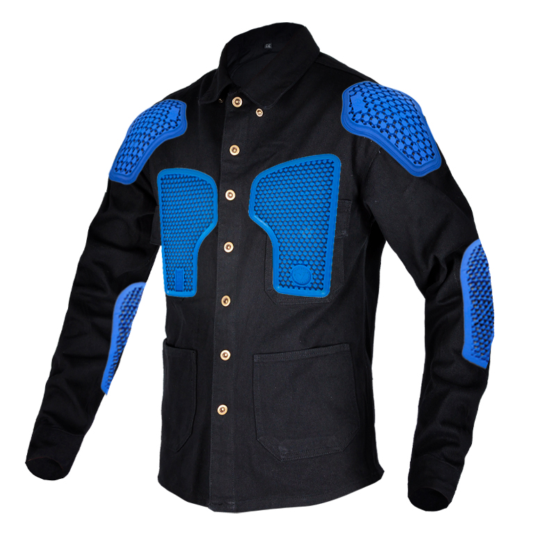 Motorcycle Gear Sleeve - 46オートバイジャケットjersayレース長袖防水tシャツ乗馬コート肩肘胸バックパッドギアを保護