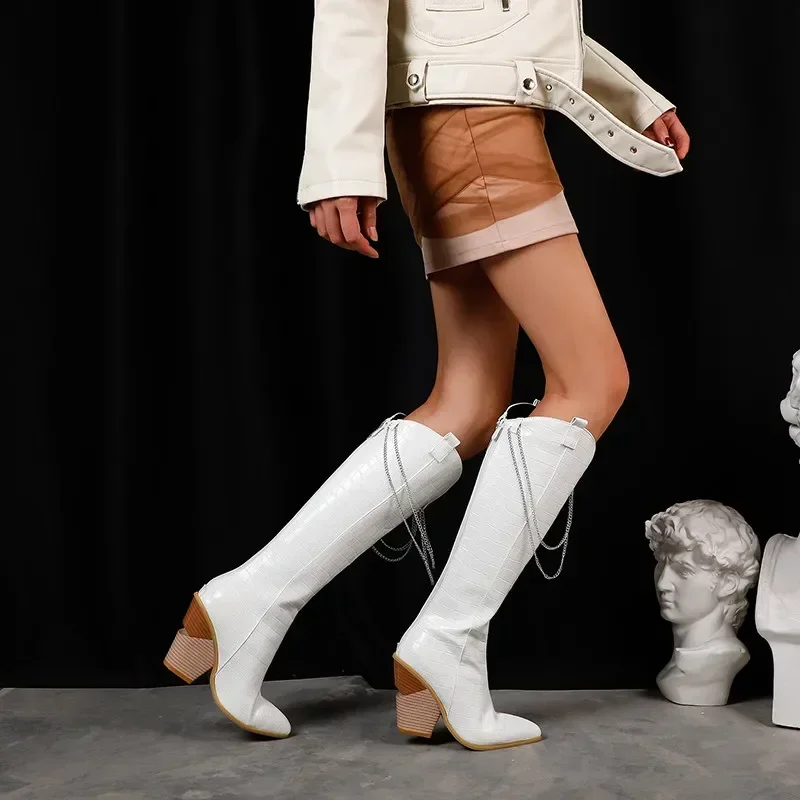 女性用ニーハイブーツ,ブラック,ブラウン,スネークスキンブロ - Riding Boot Short のレビューと価格