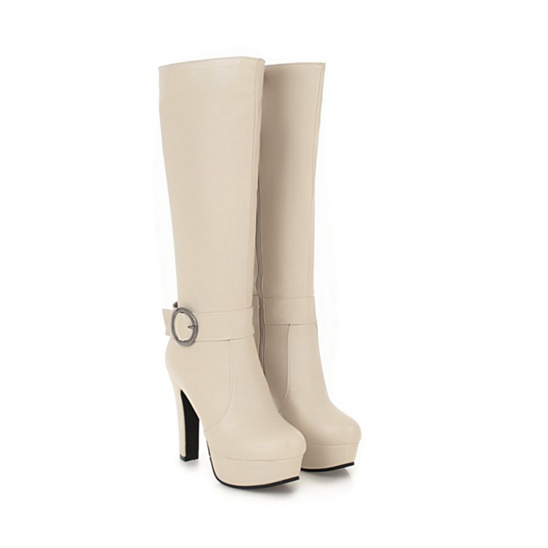 ニーハイブーツ レディース ファッション 秋冬新作 ハイヒー - Riding Boot Short のレビューと価格