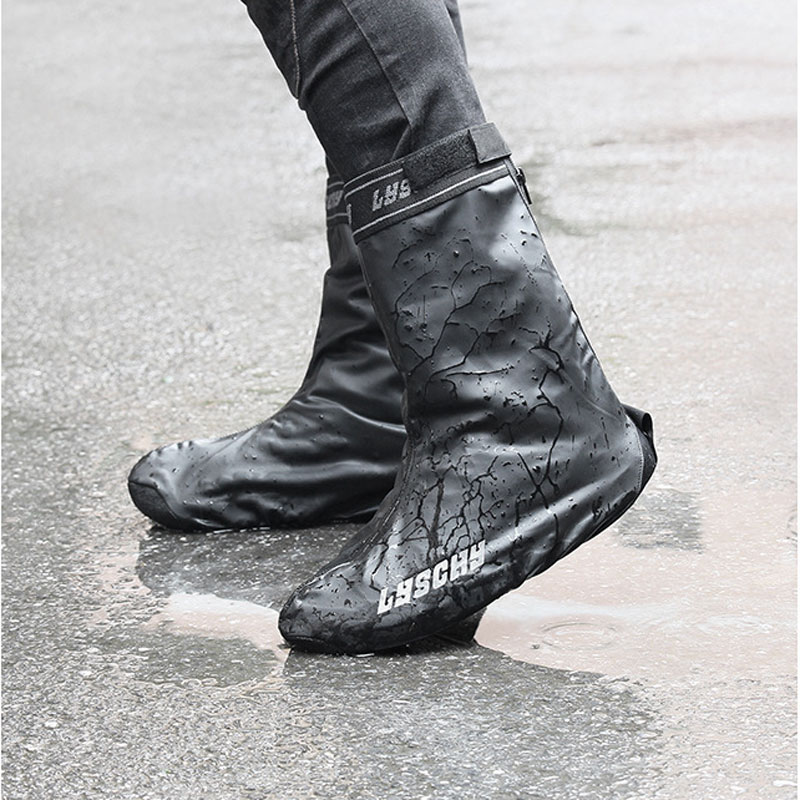 防水耐摩耗性ハイチューブオートバイレインブーツ再利用可能なオ - Motorcycle Gear Youtube のレビューと価格