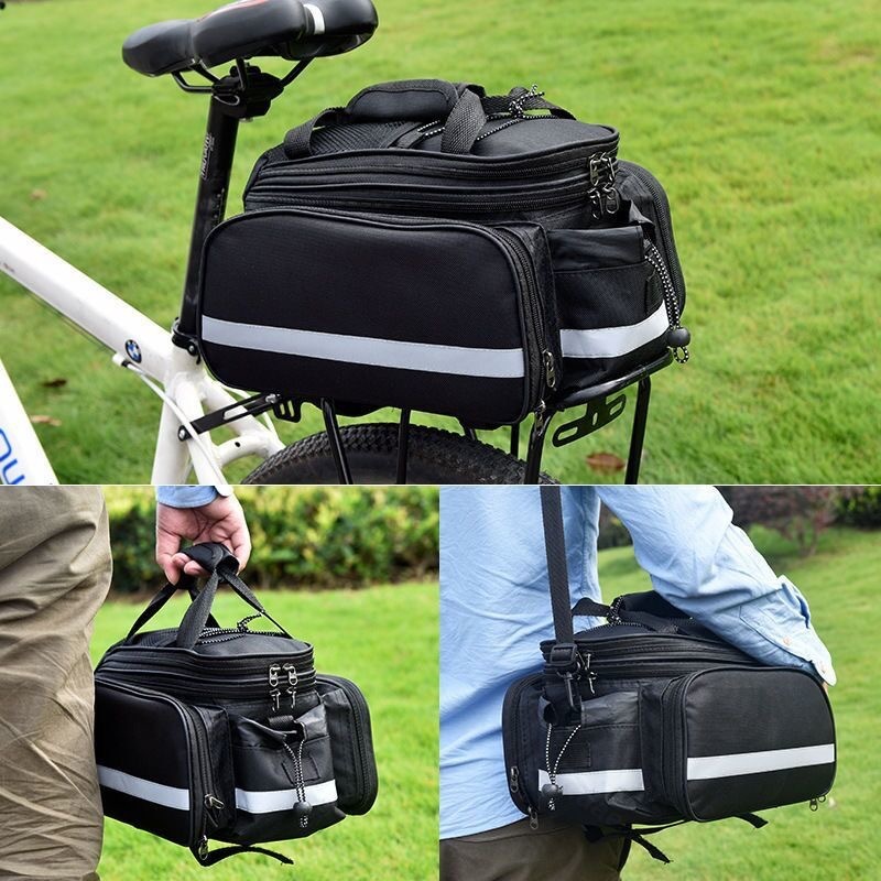 大容量自転車パニアバッグ、自転車リアラックテールバッグ、マウ - Tail Bag Rack のレビューと価格