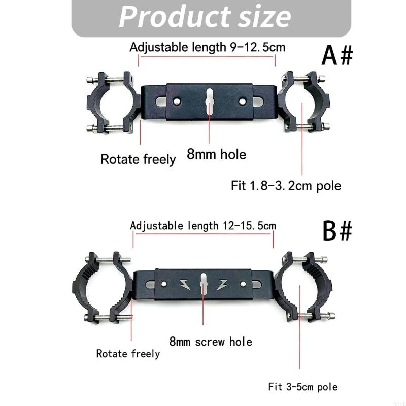 M76E 複数角度オートバイヘッドライトブラケットアンチスリ - Motorcycle Gear Youtube のレビューと価格