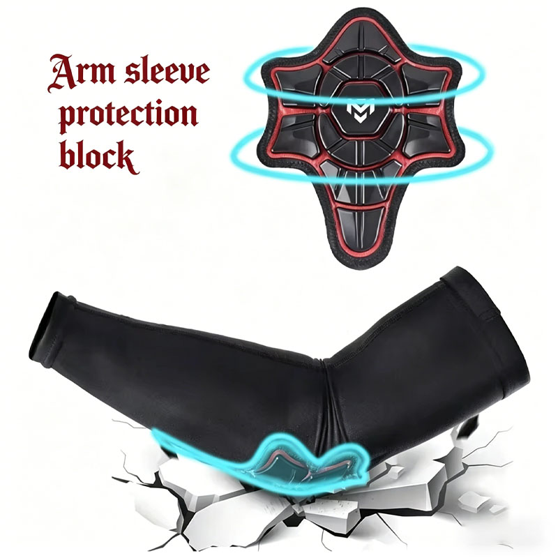 オートバイオフロードダートバイク保護具セット 膝パッド 肘サ - Motorcycle Gear Sleeve のレビューと価格