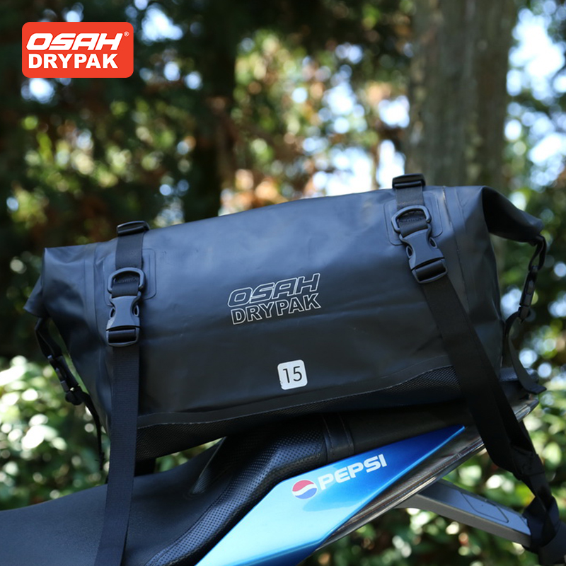 OSAH アーミーグリーンオートバイバッグ 15L リアシー - Motorcycle Gear Wardrobe のレビューと価格