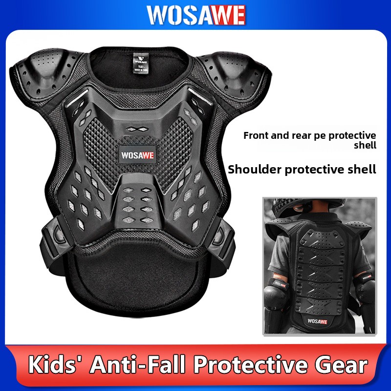 WOSAWE バイク用ボディアーマーベスト 胸・背中・肩プロ - Motorcycle Gear Vest のレビューと価格