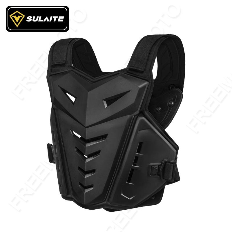 Sulaite-モトクロスボディアーマー,オートバイのジャケ - Motorcycle Gear Vest のレビューと価格