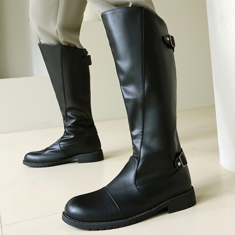 レディースニーハイブーツ 2025 冬用スノーブーツ 暖かい - Riding Boot Short のレビューと価格